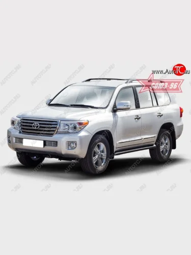 Декоративная вставка воздухозаборника в бампер Souz-96 Toyota Land Cruiser  200 (2012-2015) 1-ый рестайлинг