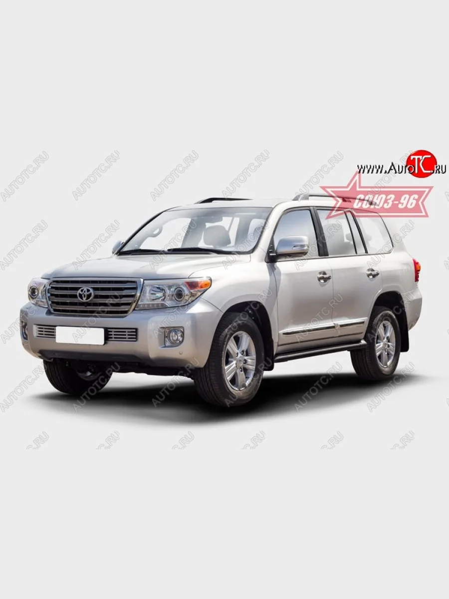 Декоративный элемент воздухозаборника Souz-96 (d16)  Toyota Land Cruiser (2012-2015) 200  в Самаре Самарской области