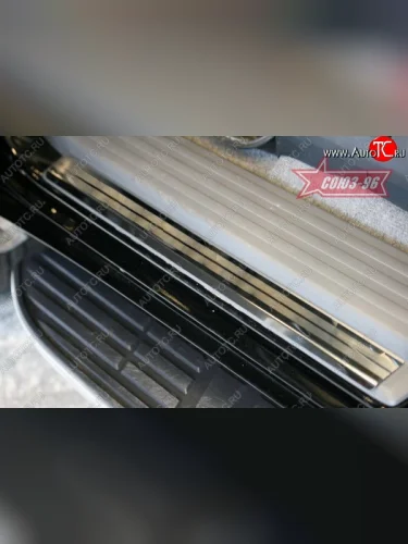 Накладки на внутреннюю пластиковую часть порога Souz-96 Toyota Land Cruiser Prado  J150 (2009-2013) дорестайлинг