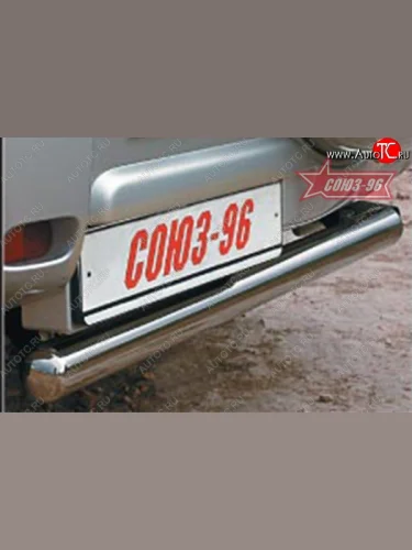 Защита заднего бампера Souz-96 (d76) Toyota RAV4  CA20 (2000-2003) 5 дв. дорестайлинг