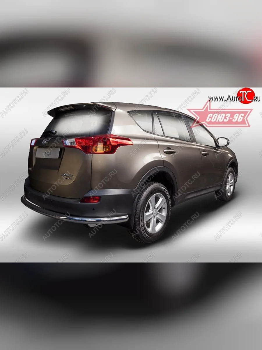 Защита заднего бампера Souz-96 (d60) Toyota RAV4 XA40 5 дв. дорестайлинг (2012-2015)  в Керчи Республика Крым