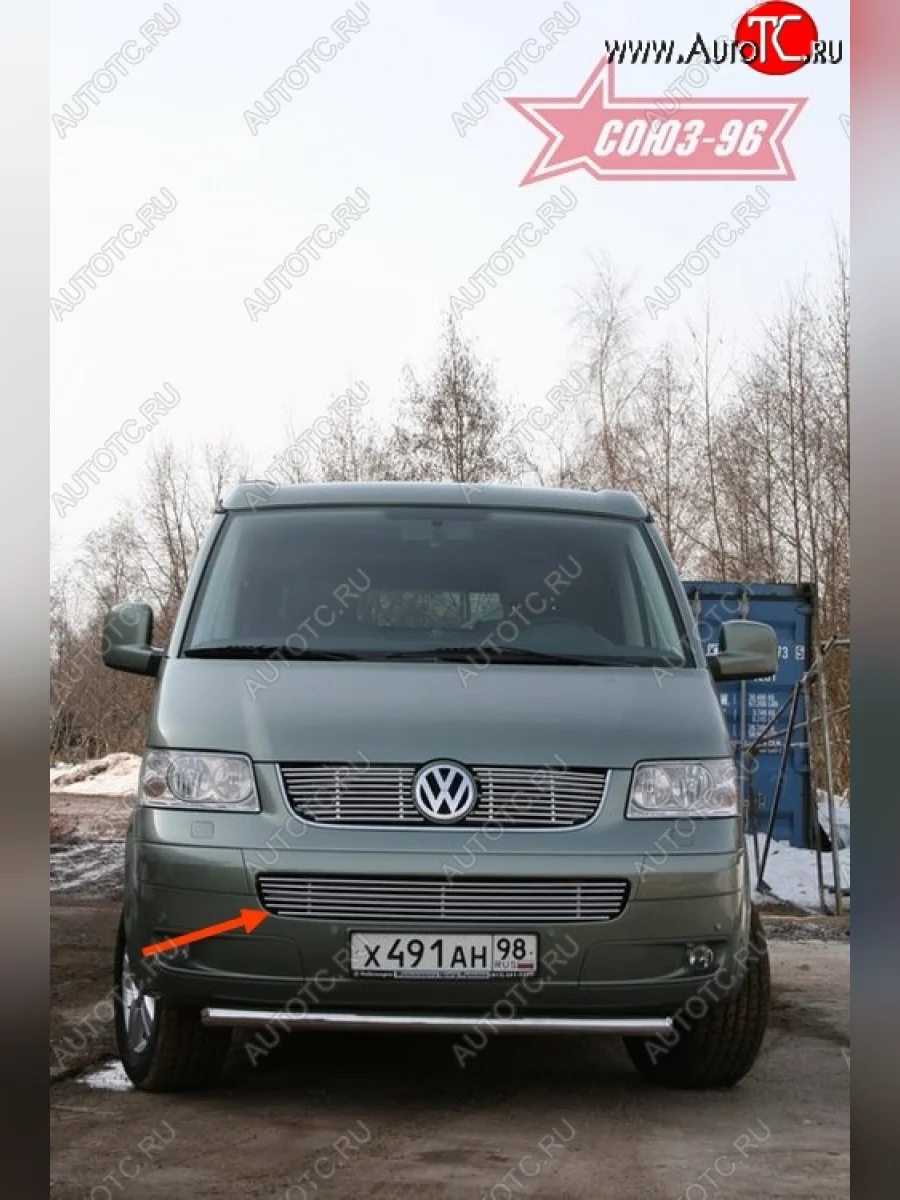 Декоративный элемент воздухозаборника Souz-96 (d10)  Volkswagen Transporter (1990-1996) T4  в Самаре Самарской области