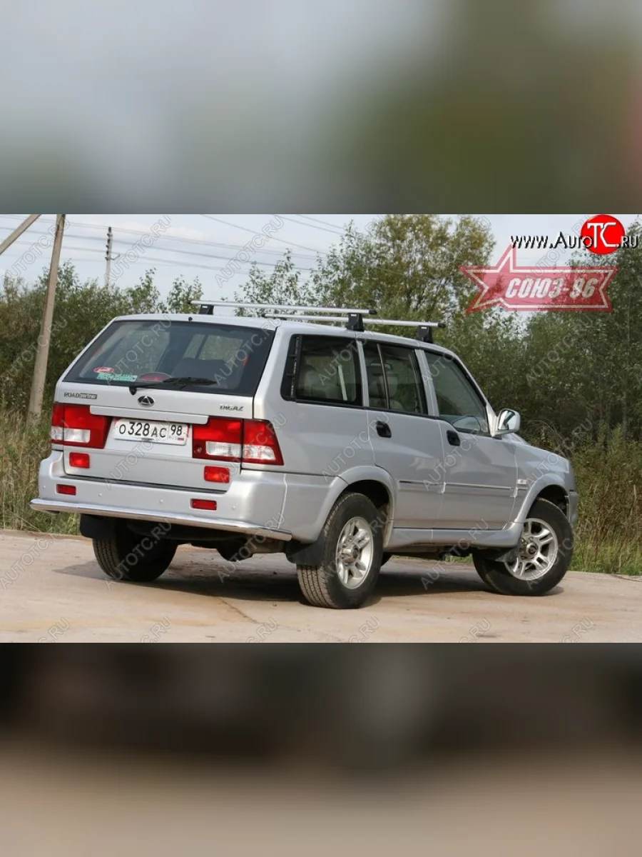 Защита заднего бампера Souz-96 (d60)  ТАГАЗ Road Partner (2007-2011)  в Керчи Республика Крым