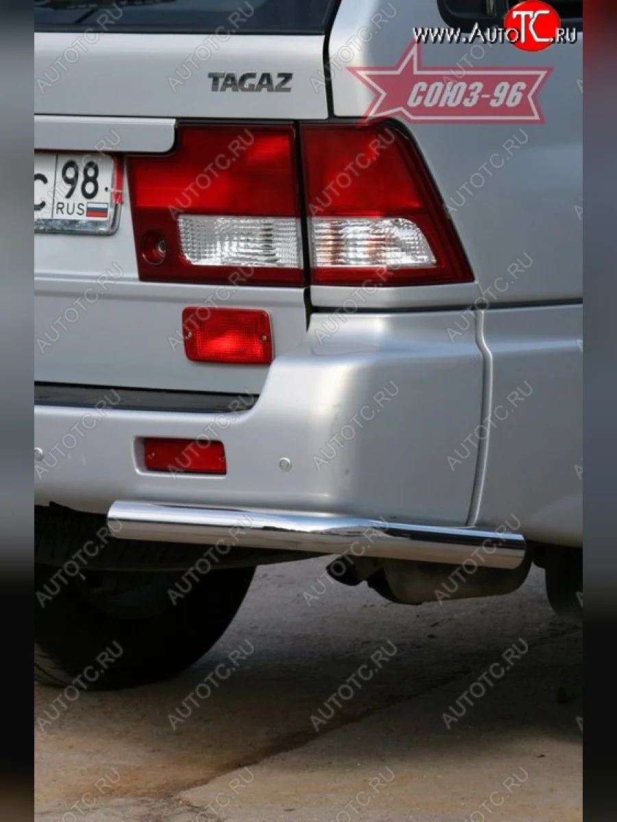 Защита заднего бампера Souz-96 (d60)  ТАГАЗ Road Partner (2007-2011)  в Самаре Самарской области