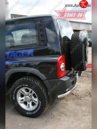 Защита заднего бампера Souz-96 (d60) ТАГАЗ Tager  3d (2008-2012)