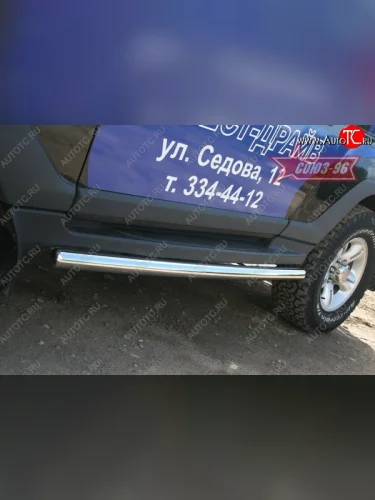 Защита штатных порогов Souz-96 (d60) ТАГАЗ Tager  3d (2008-2012)