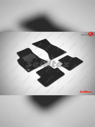 Износостойкие коврики в салон SeiNtex Premium LUX 4 шт. (ворсовые) Audi A4  B8 (2007-2015) дорестайлинг, седан, дорестайлинг, универсал, рестайлинг, седан