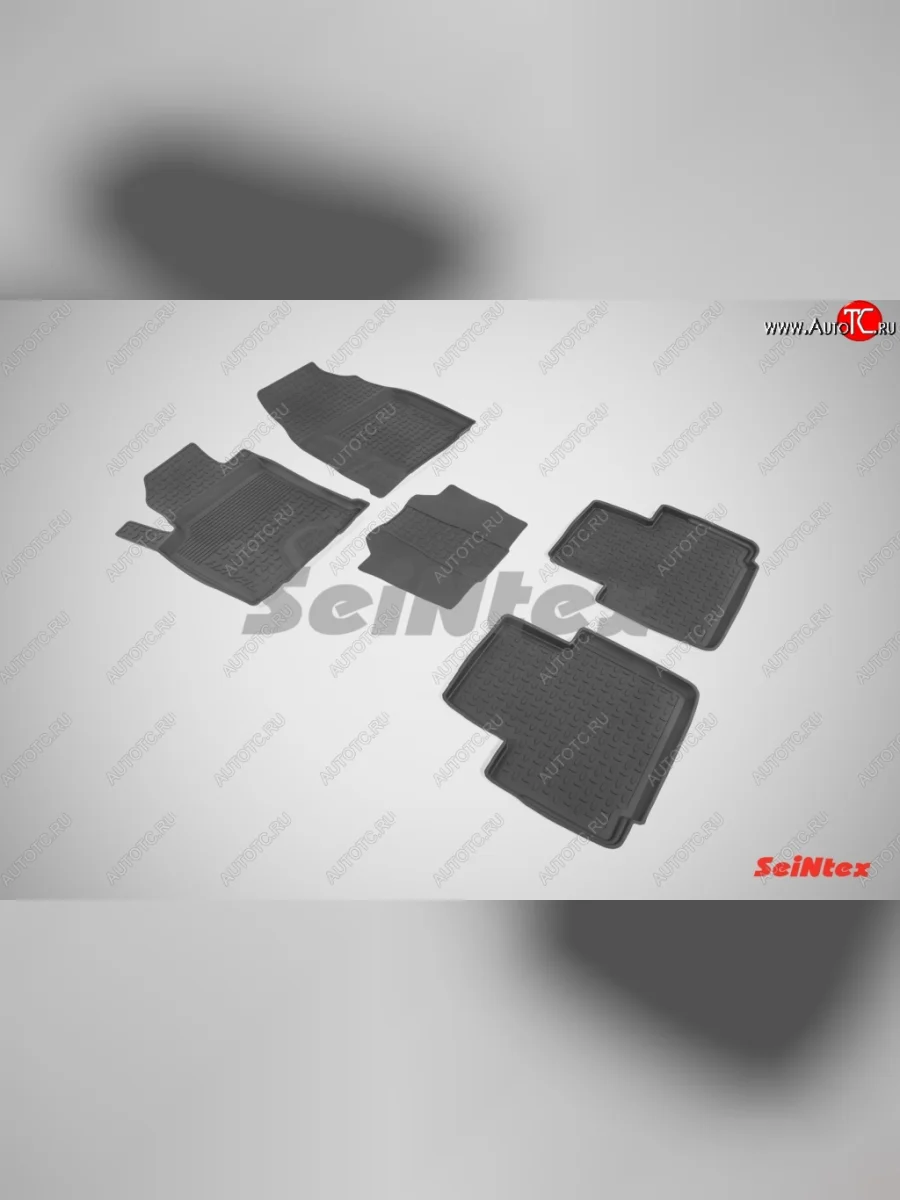 Износостойкие коврики в салон с высоким бортом SeiNtex Premium 4 шт. (резина) Haval H2 (2014-2021)  в Воронеже Воронежской области