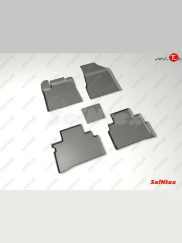 Износостойкие коврики в салон с высоким бортом SeiNtex Premium 4 шт. (резина) Nissan Murano  3 Z52 (2015-2025) дорестайлинг, рестайлинг