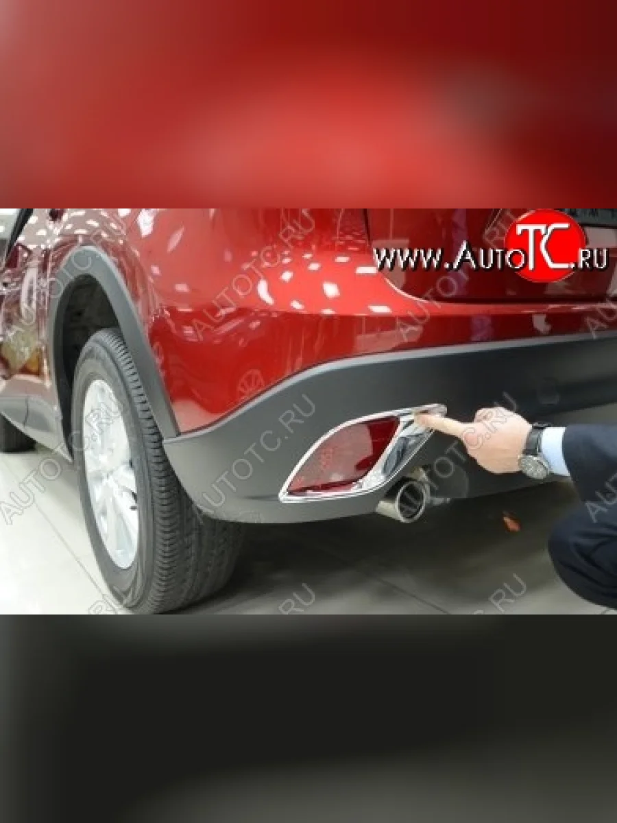 Накладки на задние габариты СТ Mazda CX-5 KE дорестайлинг (2011-2014)  в Керчи Республика Крым