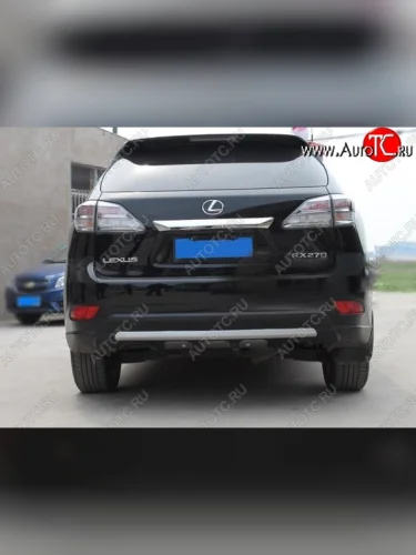 Накладка на задний бампер CT v3 Lexus RX350 AL10 дорестайлинг (2008-2012)
