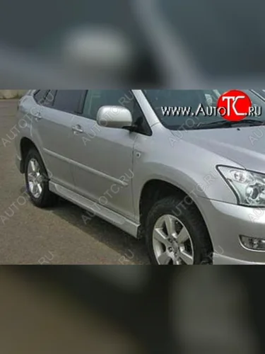 Пороги накладки CT Lexus RX350 AL10 дорестайлинг (2008-2012)