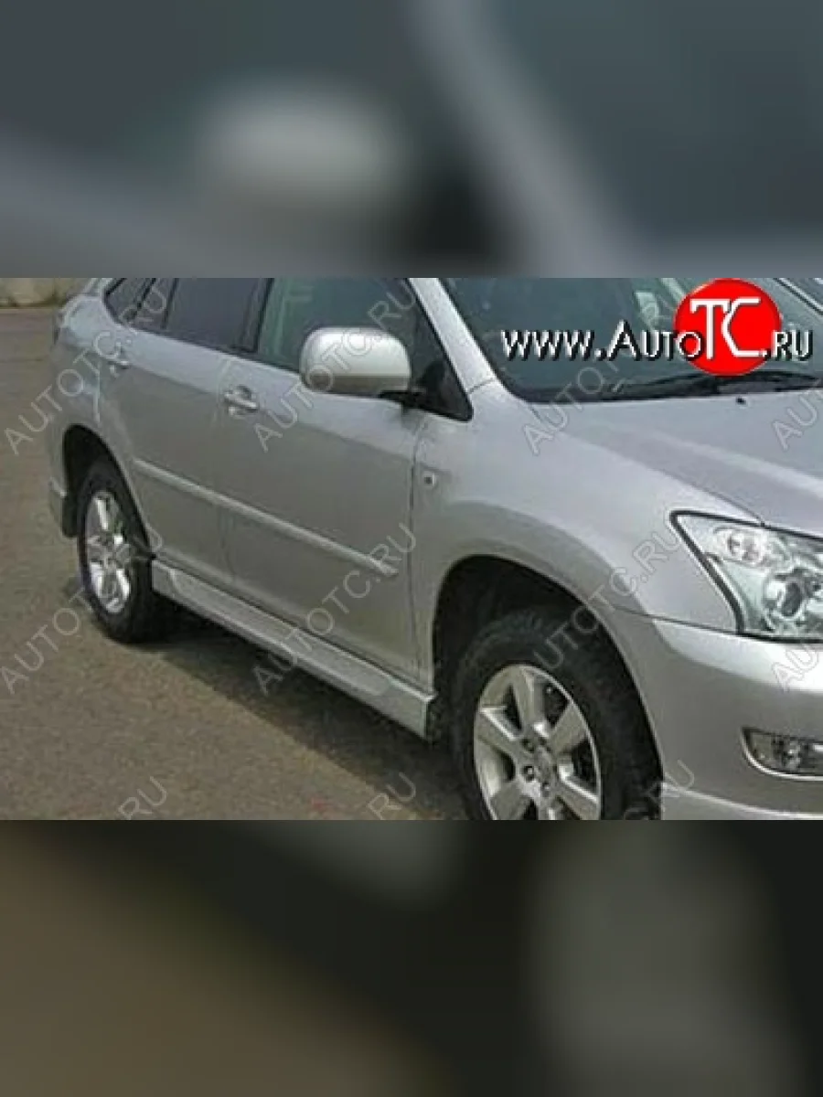 Пороги накладки CT Lexus RX350 AL10 дорестайлинг (2008-2012) (Неокрашенные)  в Перми Пермском крае