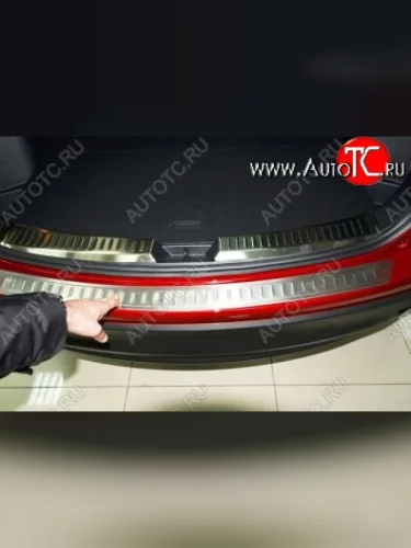 Защитная накладка на задний бампер СТ Mazda CX-5 KE дорестайлинг (2011-2014)