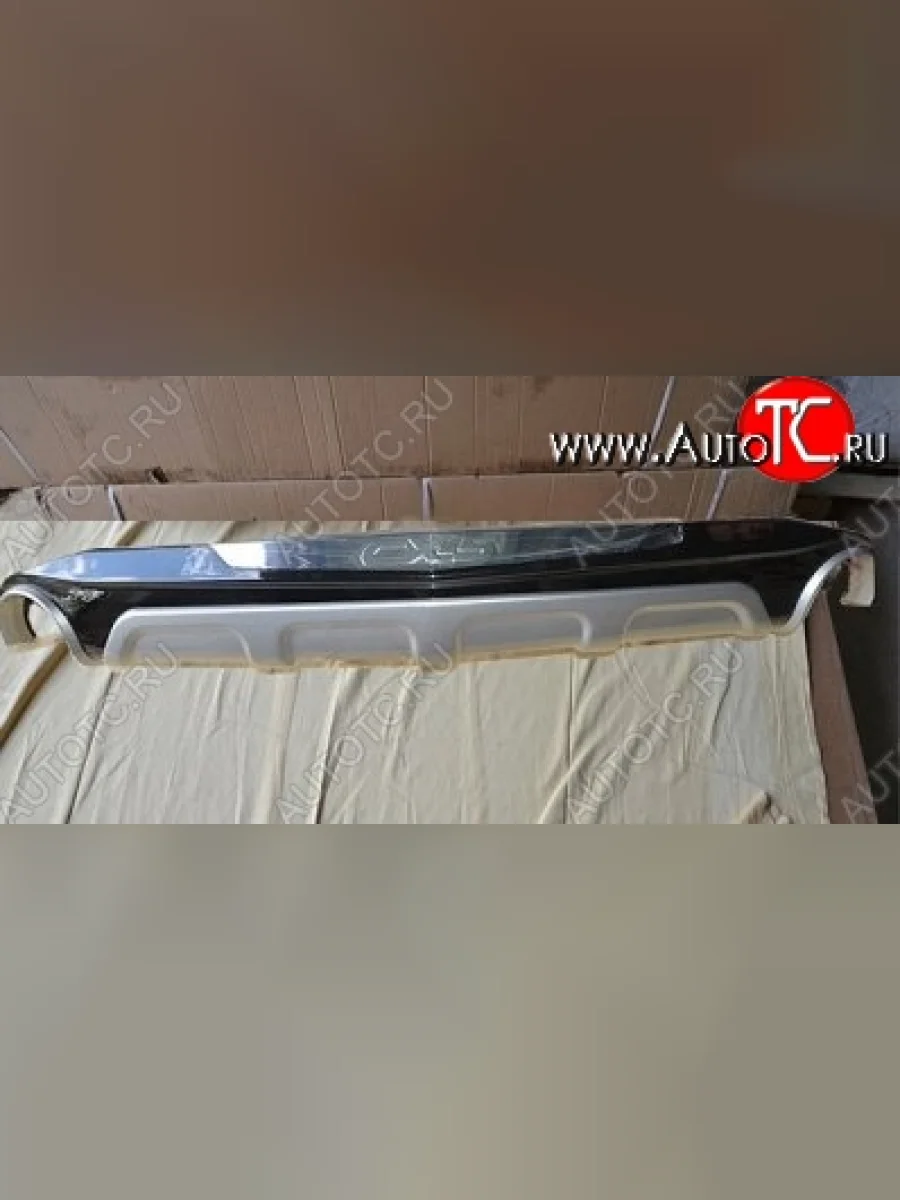 Накладка на задний бампер СТ v3 v3 Mazda CX-5 KE дорестайлинг (2011-2014) (Неокрашенная)  с доставкой в г. Керчь