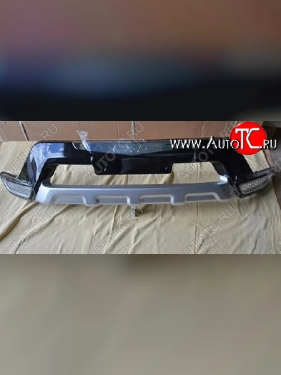 Накладка на передний бампер CT v3 Mazda CX-5 KE дорестайлинг (2011-2014) (Неокрашенная)  с доставкой в г. Пермь