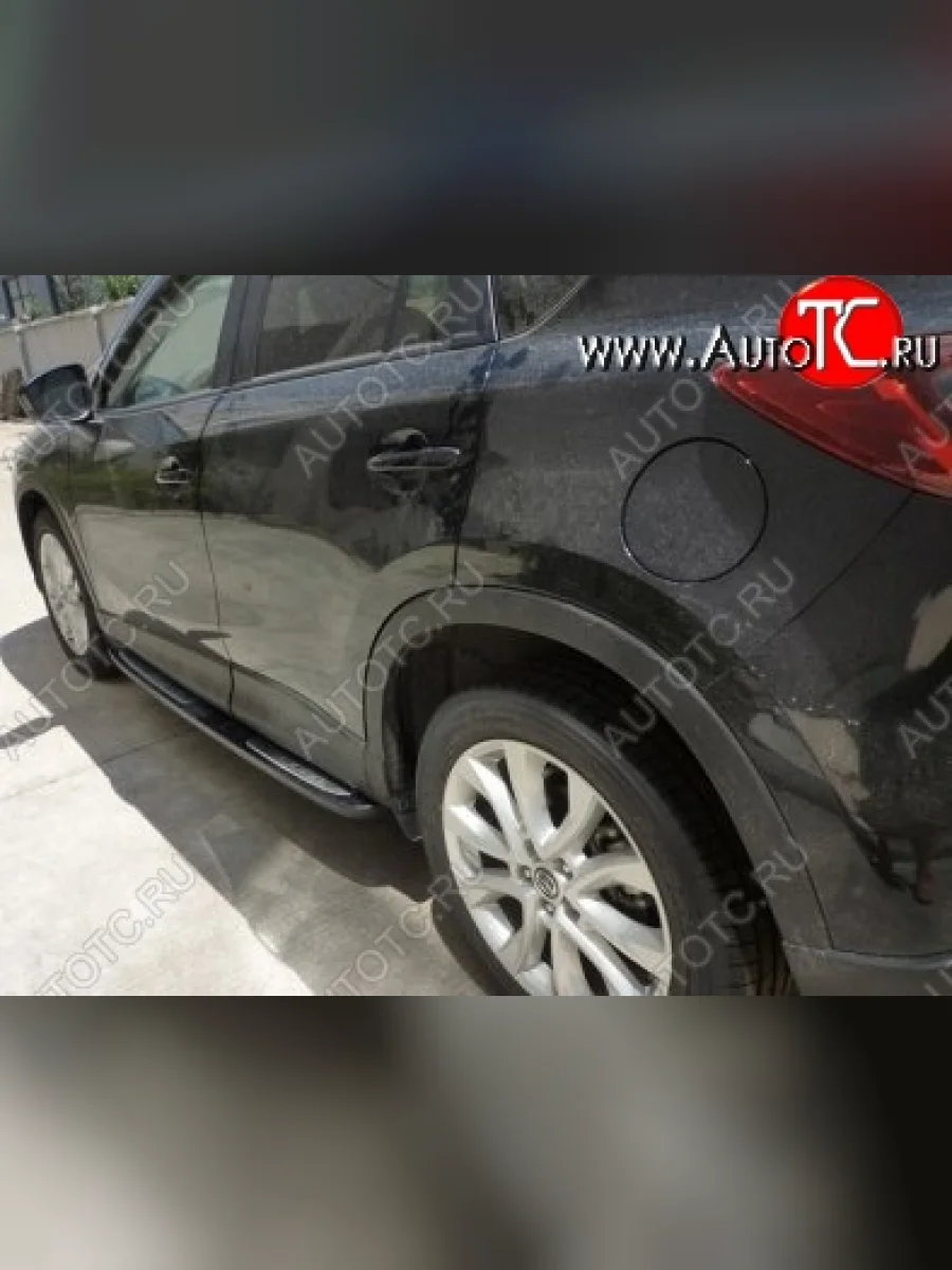 Пороги CT v2 v2 Mazda CX-5 KE дорестайлинг (2011-2014)  с доставкой в г. Пермь