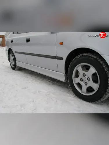 Пороги накладки Style Hyundai Accent  2 LC (1999-2012) седан дорестайлинг (ТагАЗ)