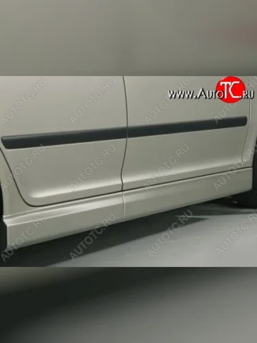 Пороги накладки CT v2 Skoda Octavia A5 дорестайлинг универсал (2004-2008)