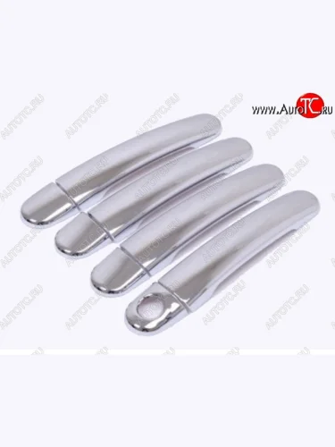 Накладки на внешние ручки дверей СТ Skoda Octavia A5 дорестайлинг универсал (2004-2008)