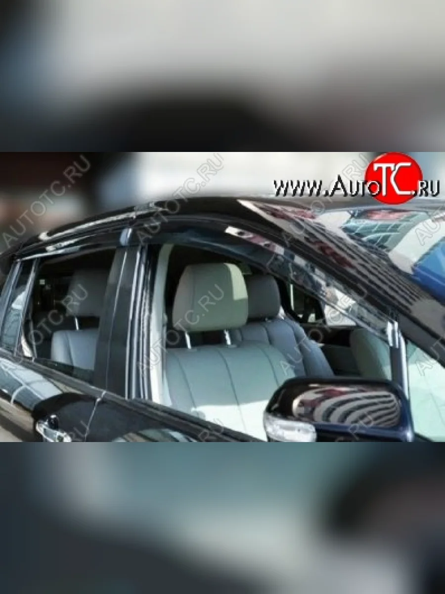 Комплект дефлекторов окон (ветровиков) 4 шт. СТ Mazda CX-7 ER рестайлинг (2010-2012)  в Самаре Самарской области