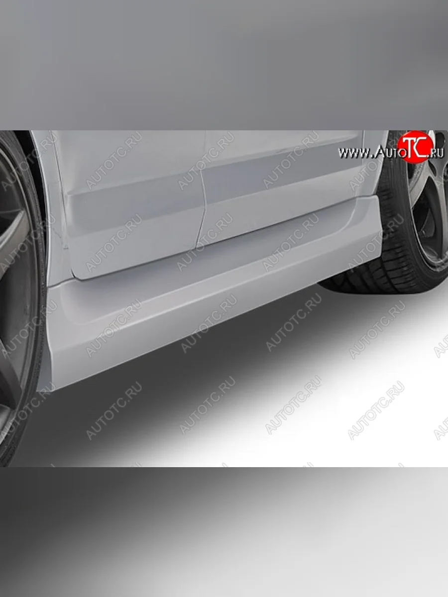 Пороги накладки CT Skoda Octavia A7 дорестайлинг универсал (2012-2017) (Неокрашенные)  в Керчи Республика Крым