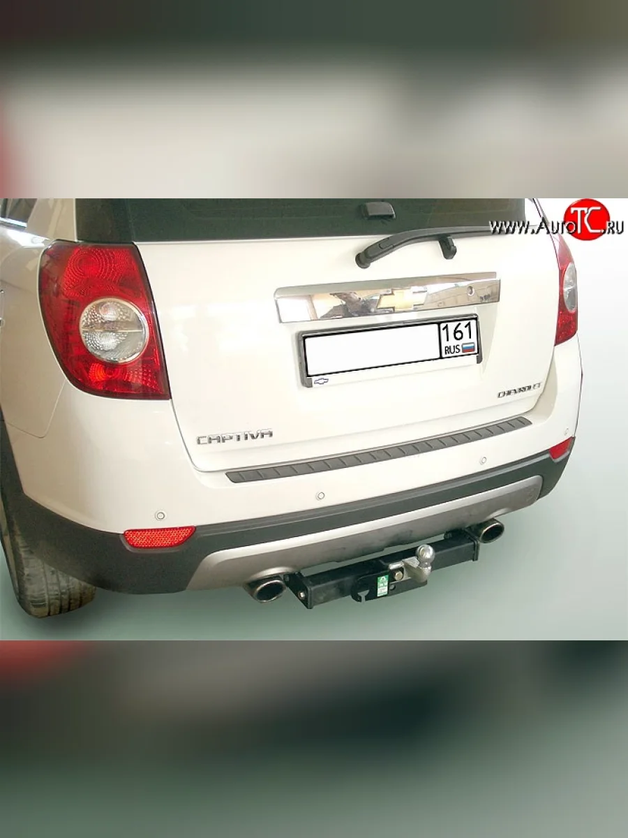 Фаркоп Лидер Плюс (до 2000 кг) Chevrolet Captiva  дорестайлинг (2006-2011) (Без электропакета)  в Воронеже Воронежской области