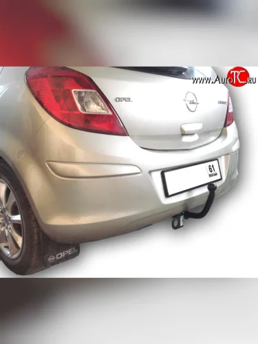 Фаркоп (хетчбек) Лидер Плюс Opel Corsa D дорестайлинг, хэтчбэк 3 дв. (2006-2010)