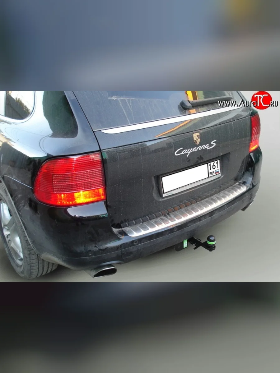 Фаркоп Лидер Плюс Porsche Cayenne 955 (2002-2006) (Без электропакета)  с доставкой в г. Керчь
