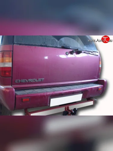 Фаркоп Лидер Плюс (с нерж. пластиной) Chevrolet Blazer S15 5 дв. дорестайлинг (1995-1997)