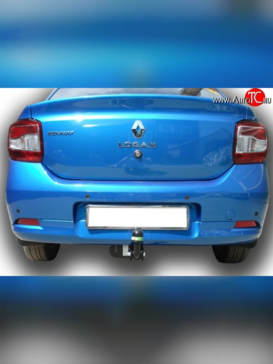 Фаркоп Лидер Плюс Renault Logan 2 дорестайлинг (2014-2018) (Без электропакета)  в Перми Пермском крае