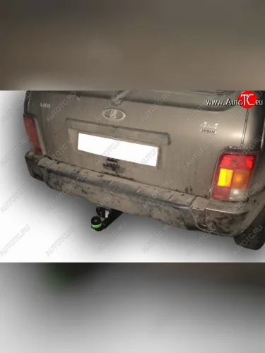 Фаркоп (URBAN) Лидер Плюс. Лада ВАЗ Нива 4х4 2121 3 дв. дорестайлинг (1977-2019)