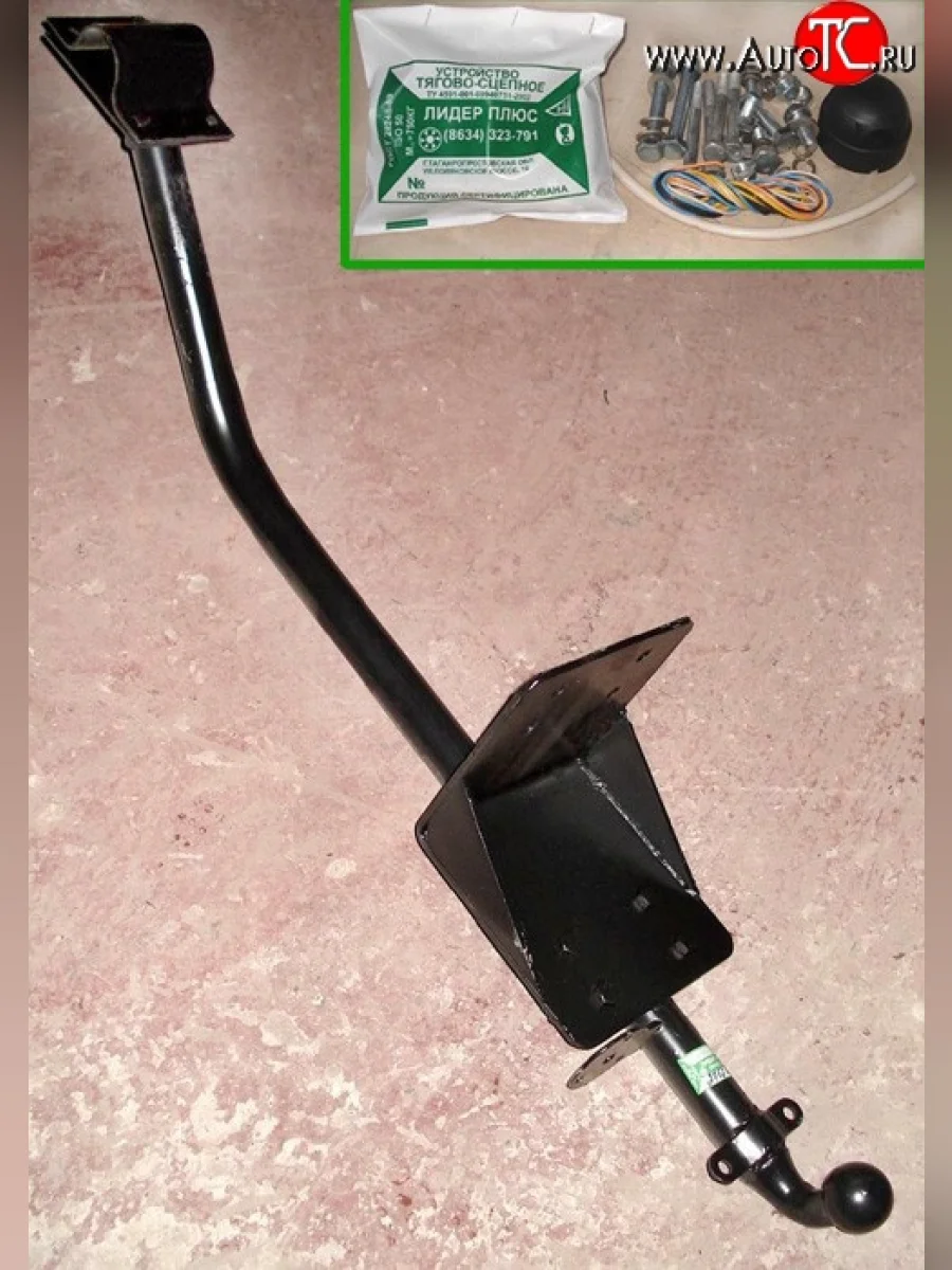 Фаркоп Лидер Плюс ГАЗ Соболь 2752 дорестайлинг цельнометаллический фургон (1998-2002) (Без электропакета)  в Перми Пермском крае