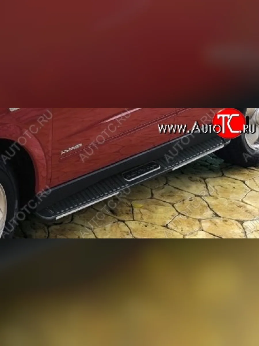 Пороги CT v2 SSANGYONG Kyron дорестайлинг (2005-2007)  с доставкой в г. Керчь