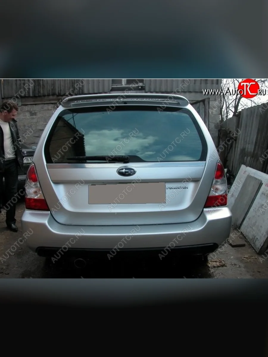 Спойлер CT Subaru Forester SG дорестайлинг (2002-2005) (Неокрашенный)  в Самаре Самарской области