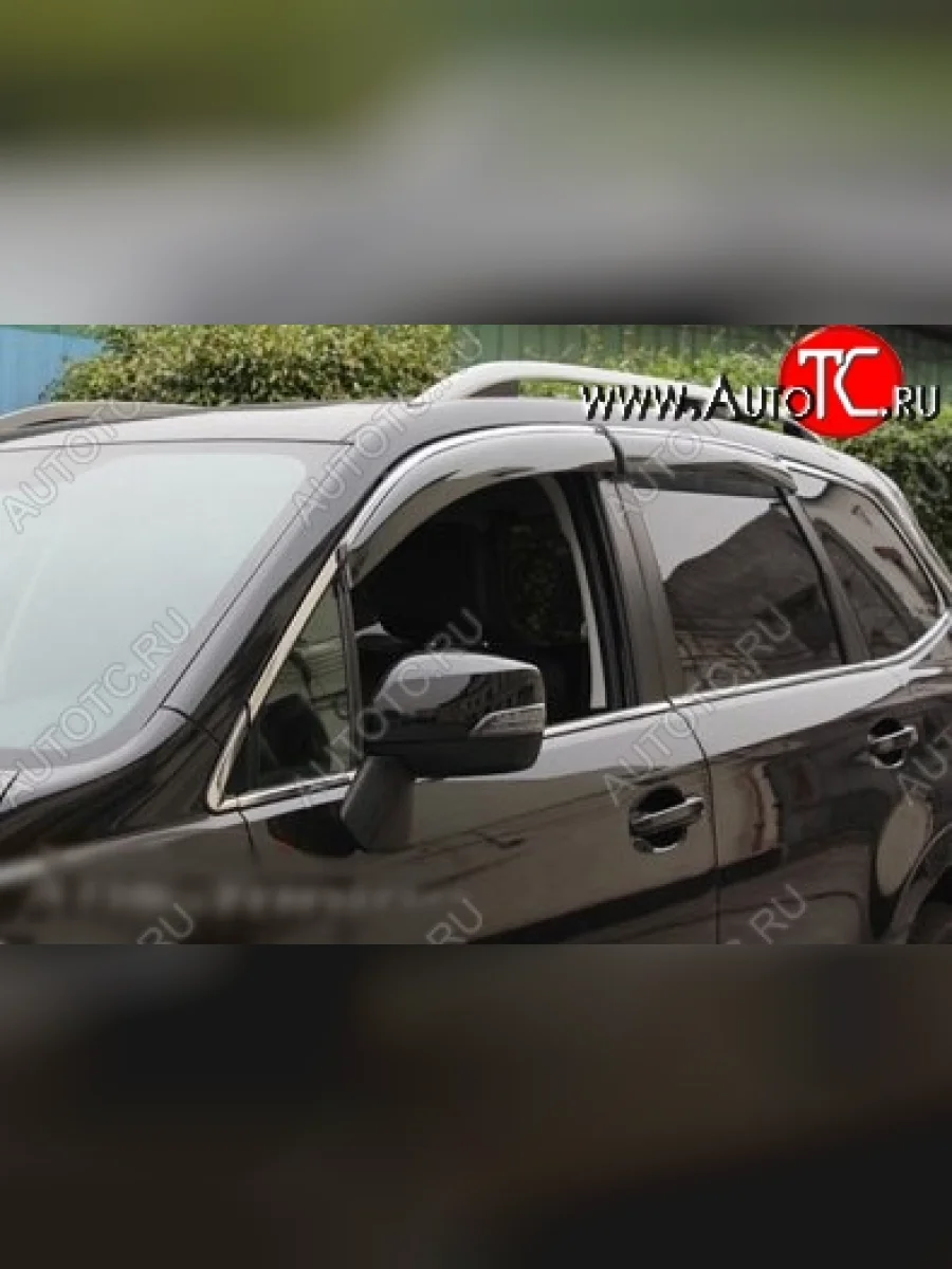 Комплект дефлекторов окон СТ Subaru Forester SJ дорестайлинг (2012-2016)  в Перми Пермском крае