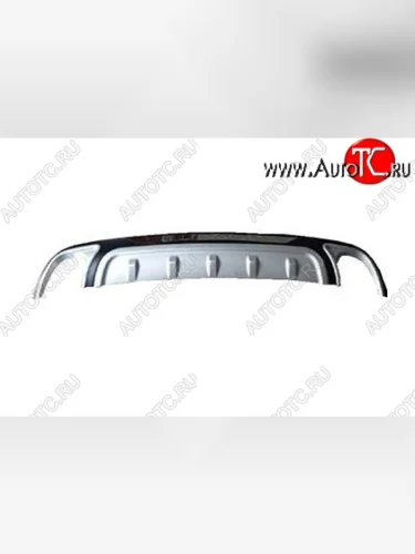 Накладка на задний бампер CT Subaru Forester SJ дорестайлинг (2012-2016)