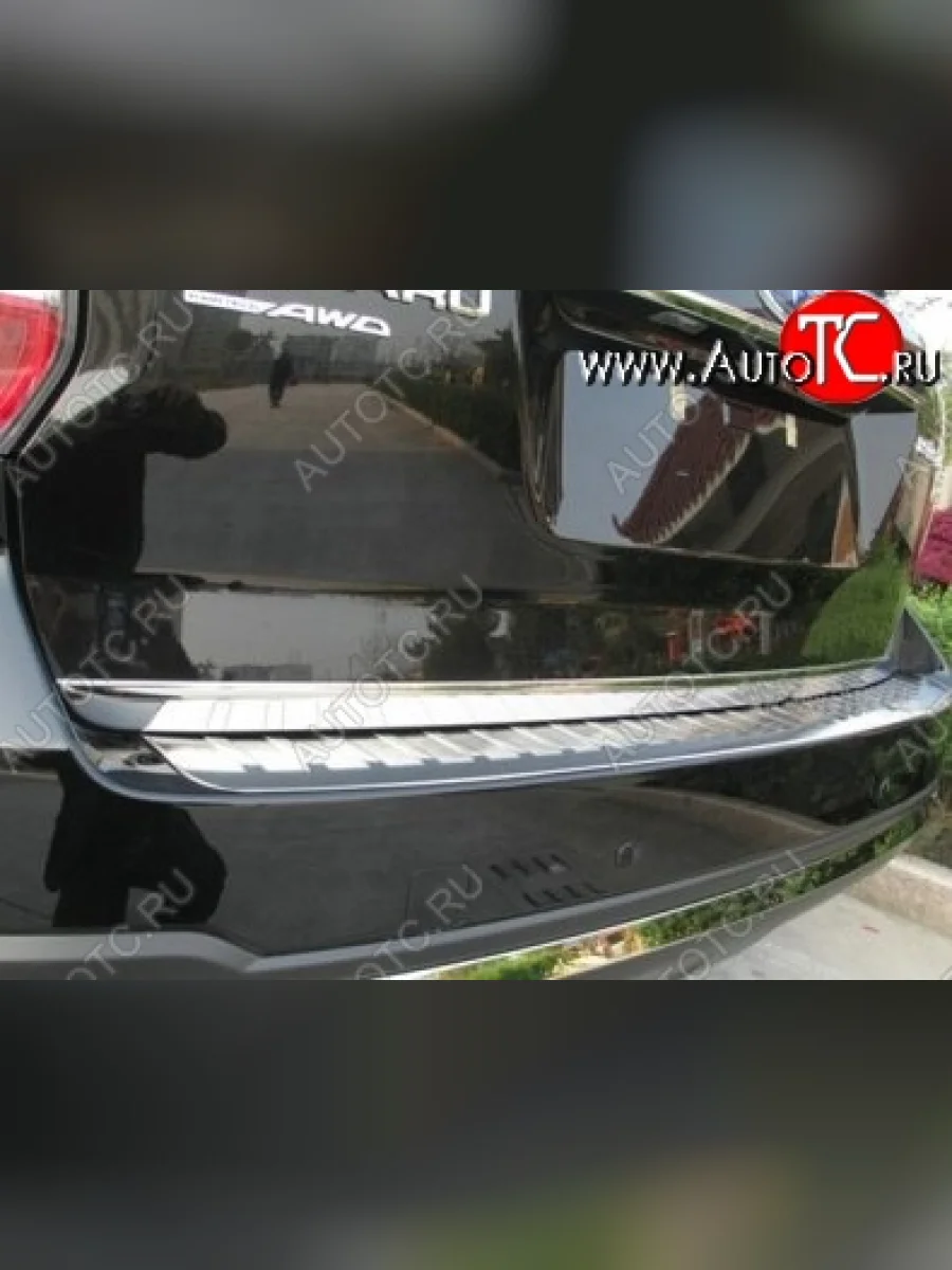 Нижняя накладка на крышку багажника СТ Subaru Forester SJ дорестайлинг (2012-2016)  в Самаре Самарской области