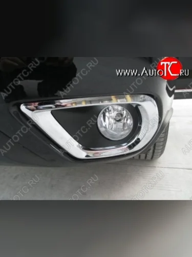 Подиумы противотуманных фар СТ Subaru Forester SJ дорестайлинг (2012-2016)