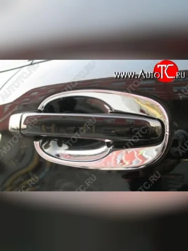 Накладки под ручки дверей (мыльницы) СТ Subaru Forester SJ дорестайлинг (2012-2016)