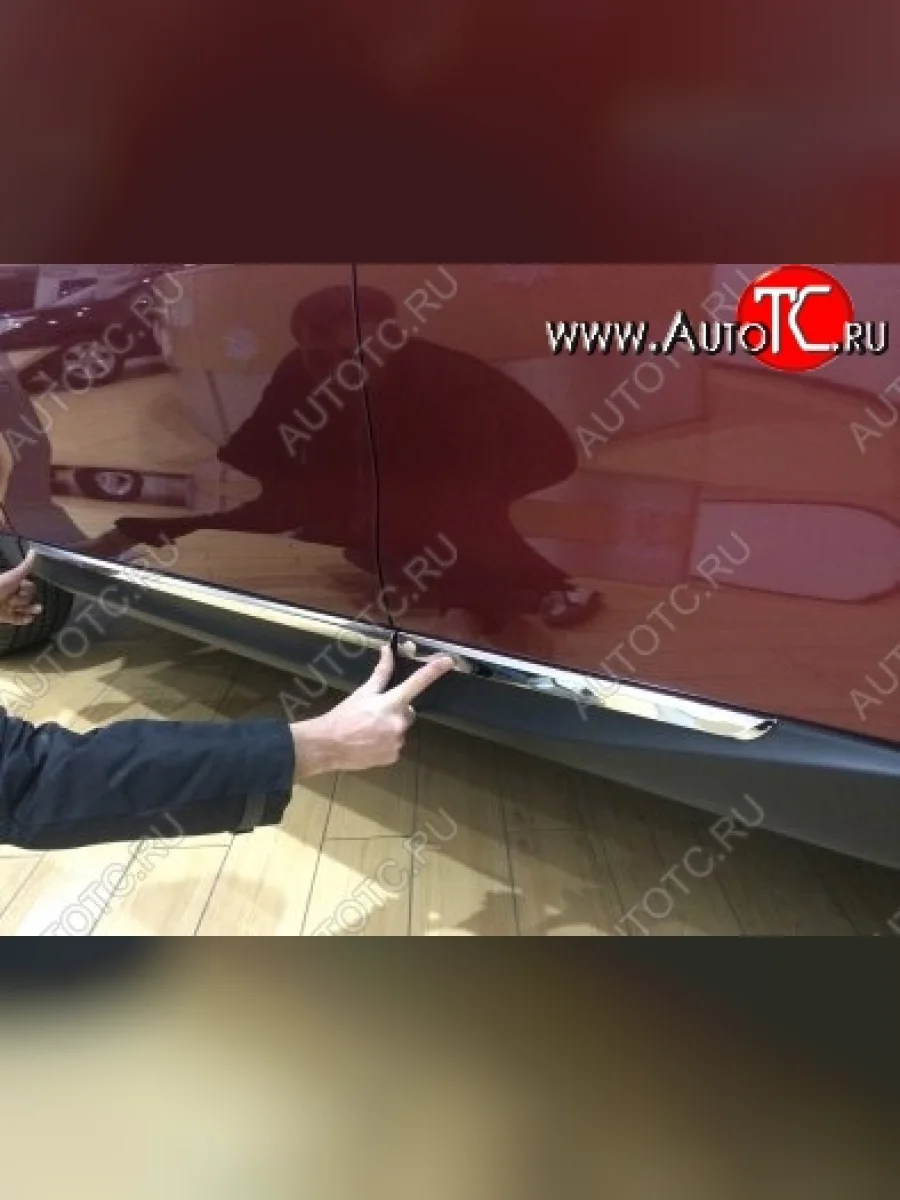 Молдинги CT Subaru Forester SJ дорестайлинг (2012-2016) (Неокрашенные)  в Самаре Самарской области