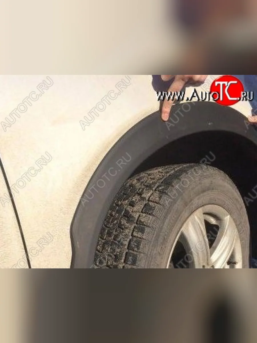 Накладки на колёсные арки CT Subaru Forester SJ дорестайлинг (2012-2016) (Неокрашенные)  в Самаре Самарской области