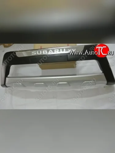 Накладка на передний бампер CT Subaru XV GP/G33 дорестайлинг (2012-2016)