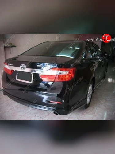 Накладка на задний бампер CT Toyota Camry XV50 дорестайлинг (2011-2014)