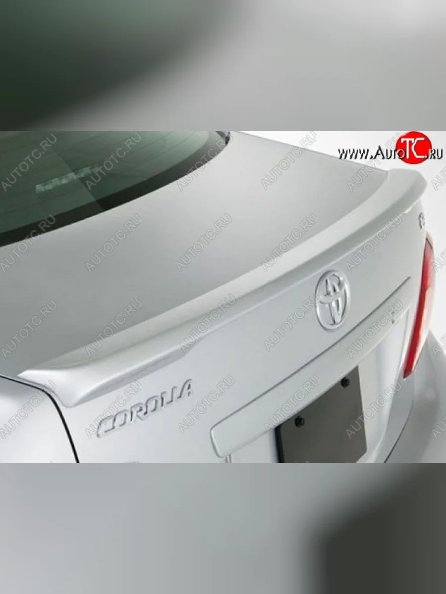 Спойлер CT Toyota Corolla E150 седан дорестайлинг (2006-2010) (Неокрашенный)  в Перми Пермском крае