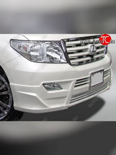 Накладка на передний бампер Branew Toyota Land Cruiser 200 1-ый рестайлинг (2012-2015)
