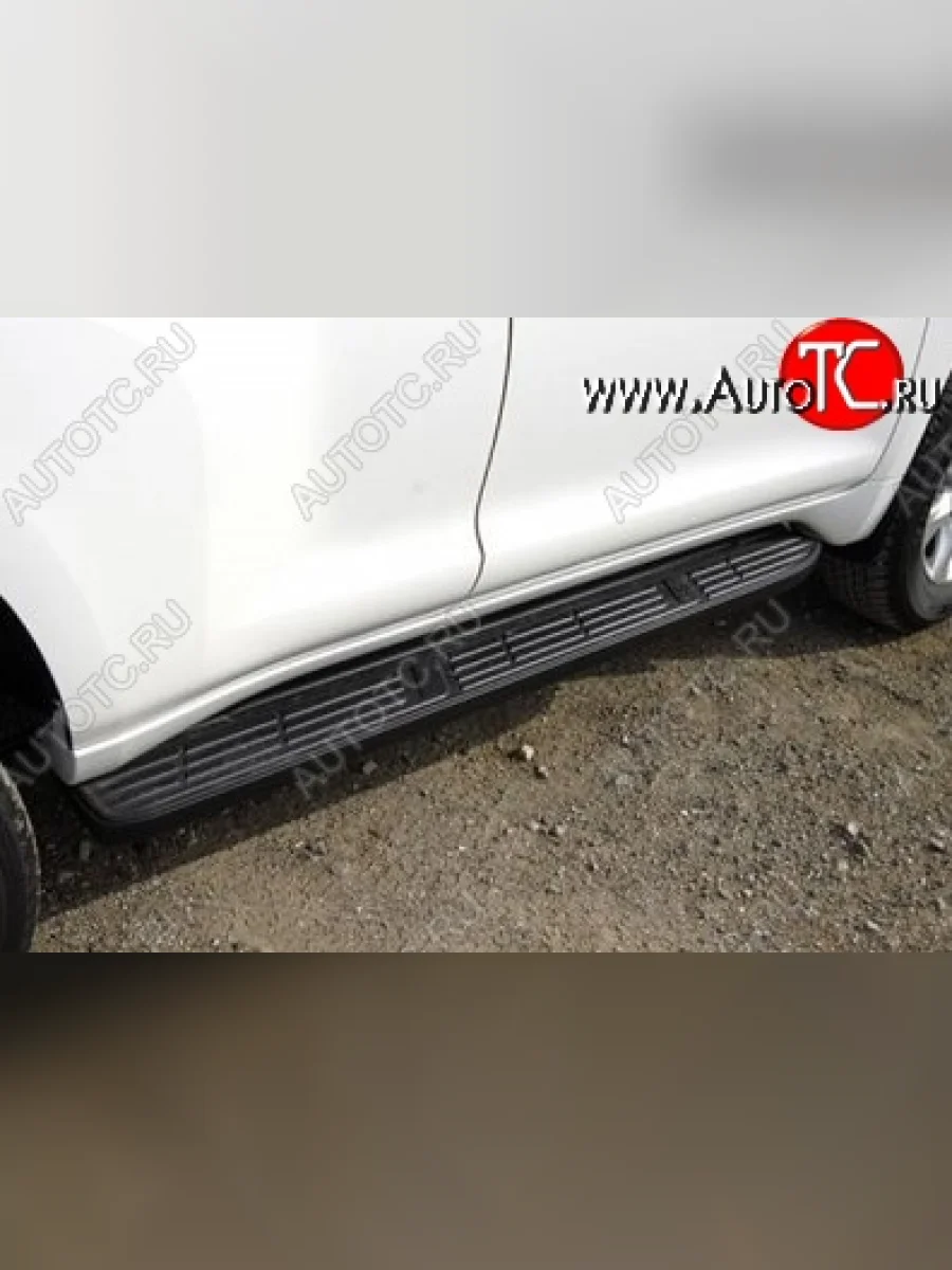 Пороги CT Toyota Land Cruiser Prado J150 дорестайлинг (2009-2013)  в Самаре Самарской области