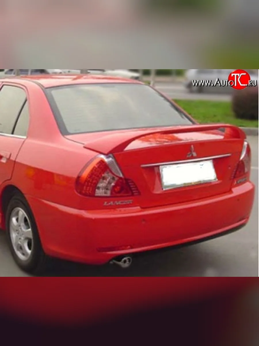 Спойлер M-VRS Mitsubishi Lancer 8 дорестайлинг седан (1995-1997) (Неокрашенный)  в Перми Пермском крае