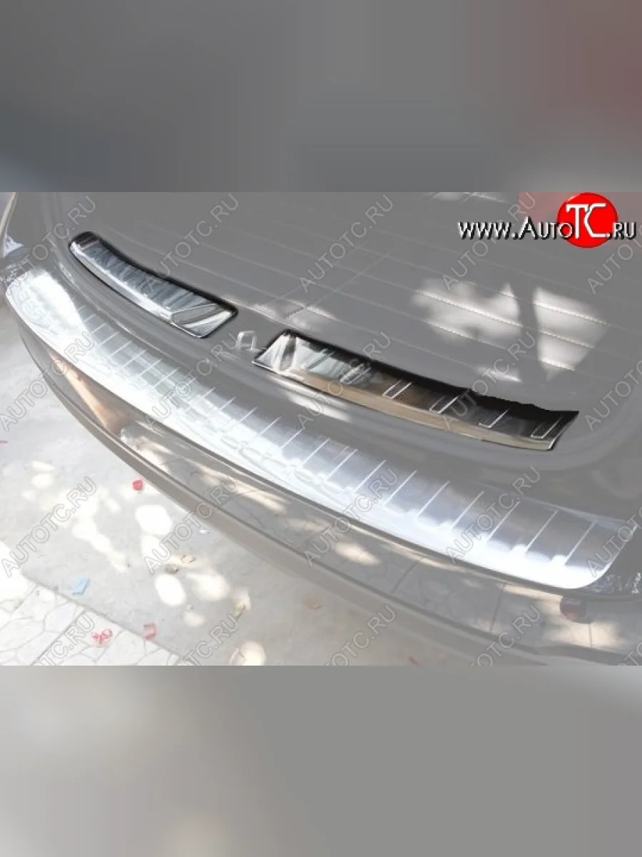 Металлический порожек в багажник автомобиля СТ Subaru Forester SJ дорестайлинг (2012-2016)  в Самаре Самарской области