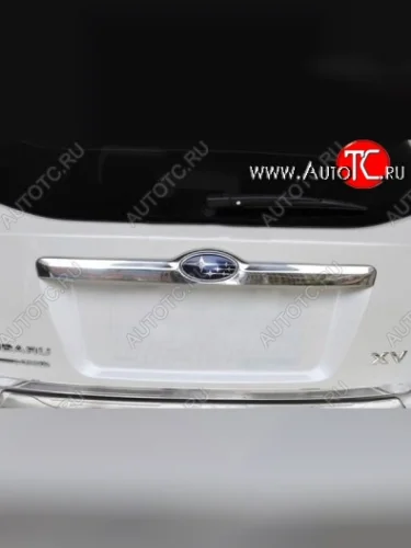 Накладка на крышку багажника СТ Subaru XV GP/G33 рестайлинг (2016-2017)